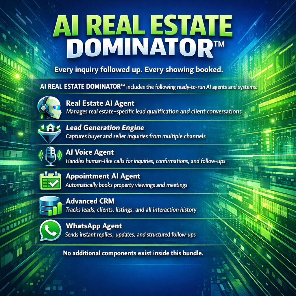 BUNDLE 7 — AI REAL ESTATE DOMINATOR